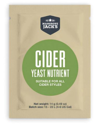 Mangrove Jack&#39;s Cider Yeast Nutrient 14g