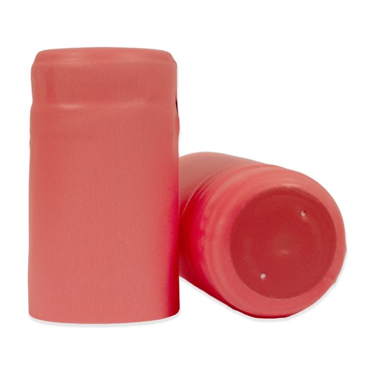 PVC Shrink Capsules  30 ct - Coral