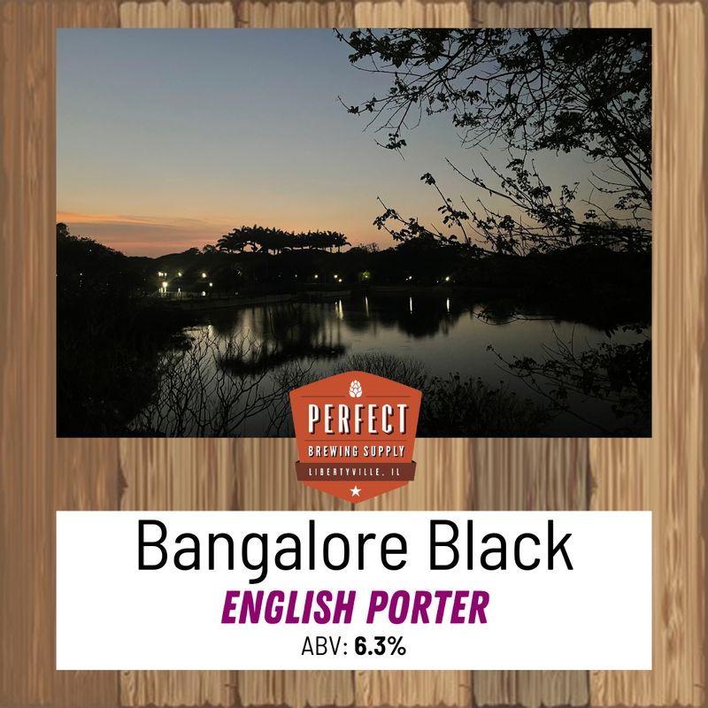 Bangalore Black | All Grain Recipe Kit | PBS Kit