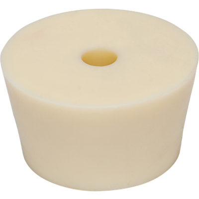Rubber Stopper 10 Drilled
