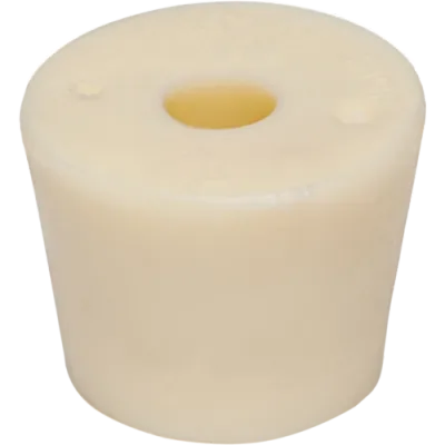 Rubber Stopper 6.5 Drilled