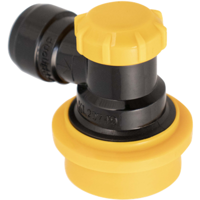 Duotight Ball Lock Bev Out (Black) (Liquid Disco) - 8mm