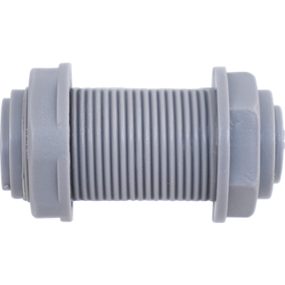 Duotight 9.5mm Female Bulkhead w/ Lock Nut