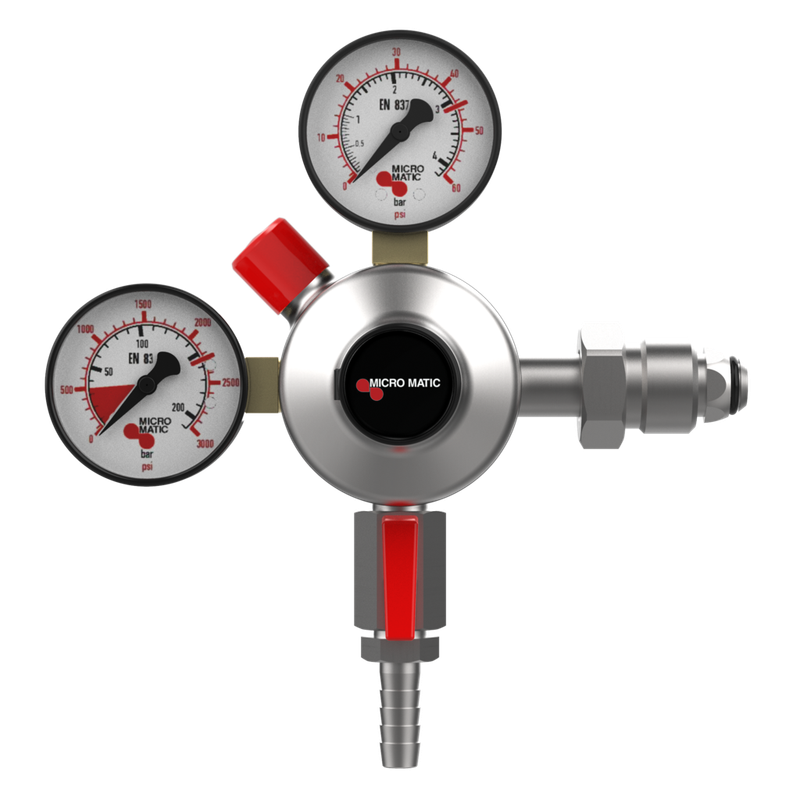 MicroMatic Nitrogen Regulator / Dual Gauge