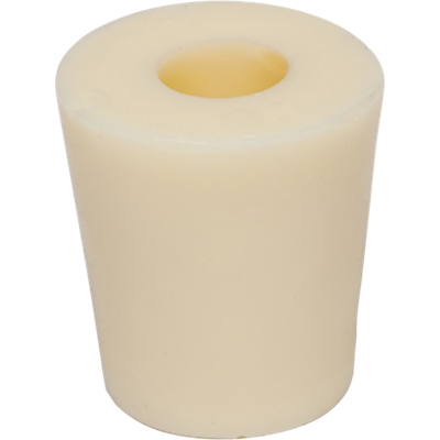 Rubber Stopper 2 Drilled