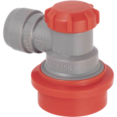 Duotight Ball Lock Gas in (Gray) (Gas Disco) - 8mm