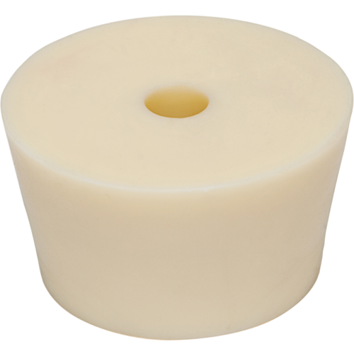 Rubber Stopper 8 Drilled