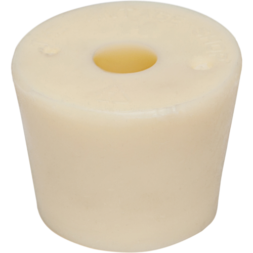 Rubber Stopper 6 Drilled