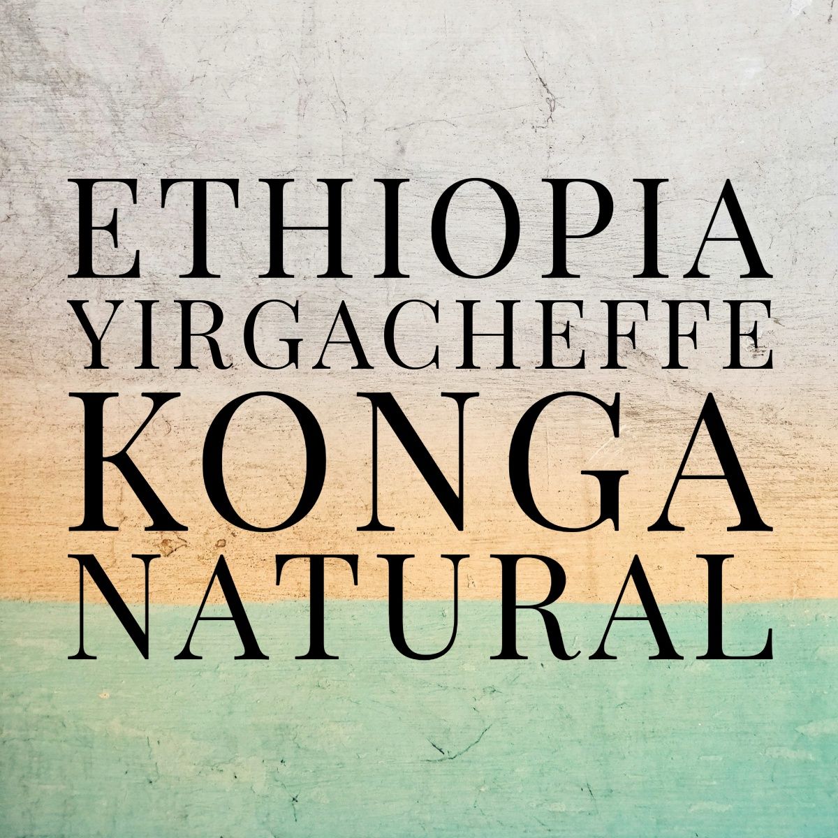 Ethiopia Yirgacheffe Konga Natural | Whole Bean | 1 lb