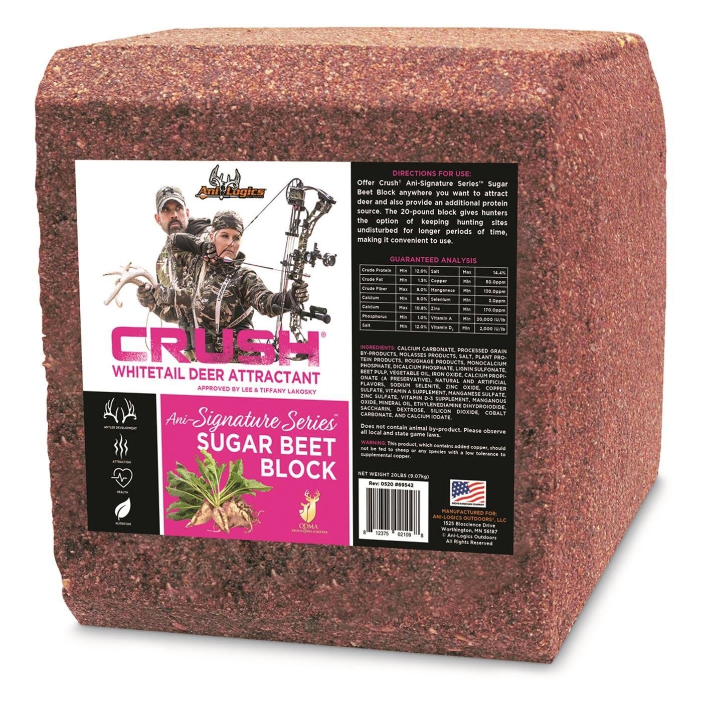 CRUSH SUGAR BEET BLOCK 20LB