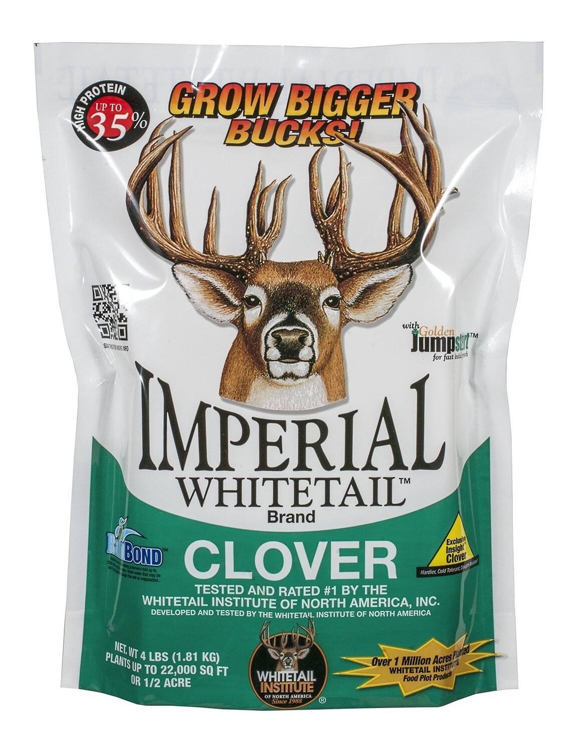 IMPERIAL WHITETAIL CLOVER 4LB
