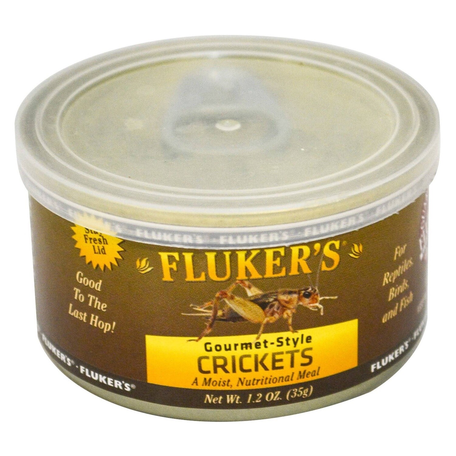 FLUKER'S CANNED CRICKETS 1.2OZ