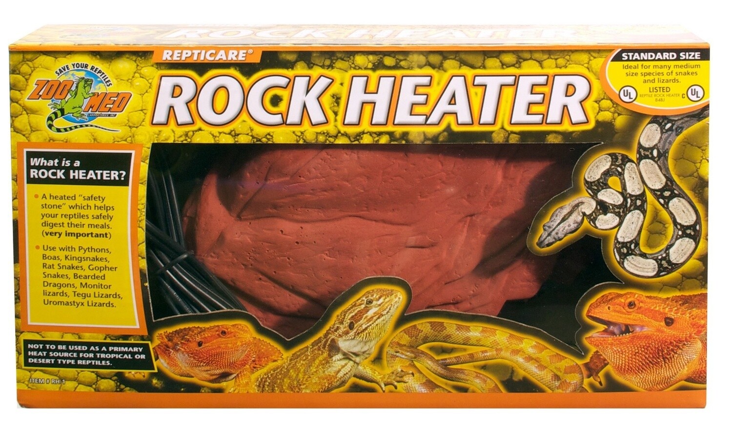 REPTICARE ROCK HEATER STANDARD
