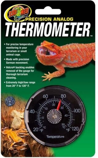 ZOO MED ANALOG THERMOMETER