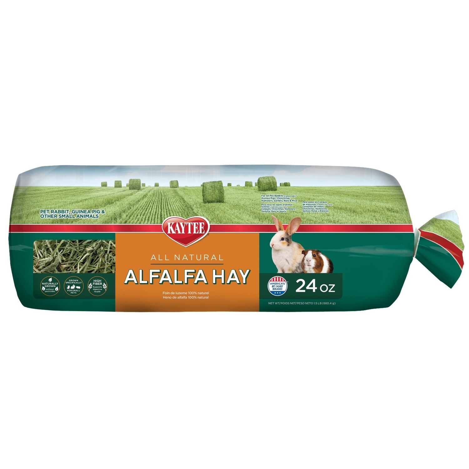 KAYTEE ALFALFA HAY 24OZ