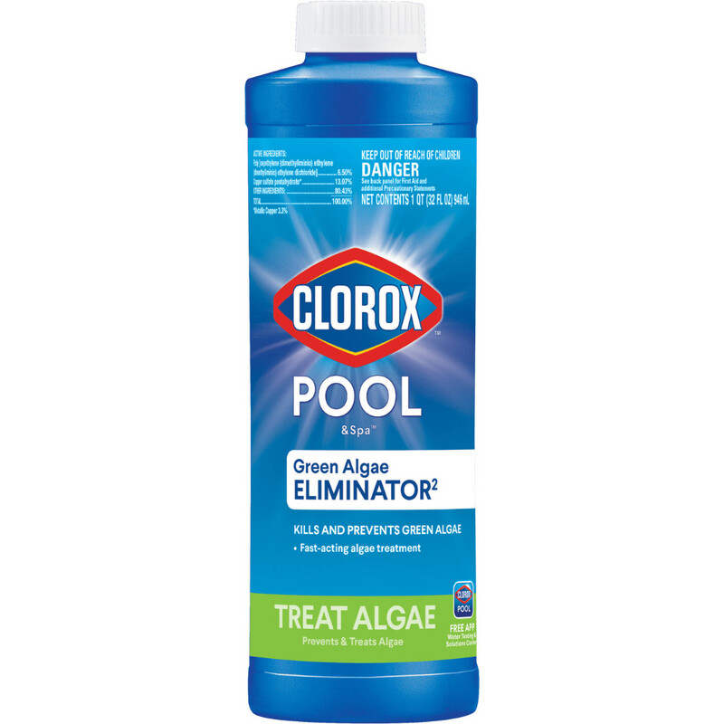 CLOROX ALGAE ELIMINATOR LIQUID ALAGE 32OZ 42232CLX