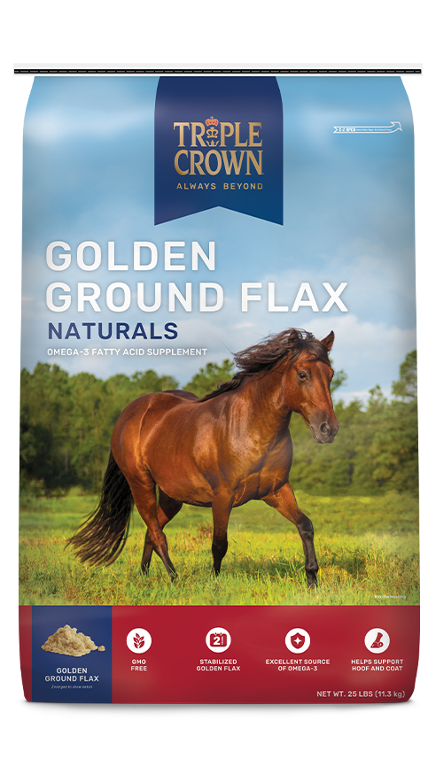 TRIPLE CROWN GOLDEN GROUND FLAXSEED 25LB