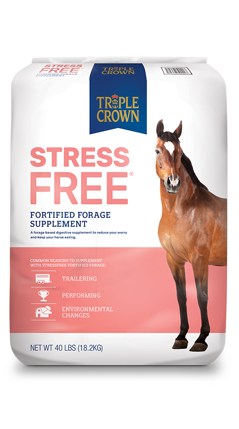 TRIPLE CROWN STRESSFREE FORTIFIED FORAGE 40LB ALFA LOX
