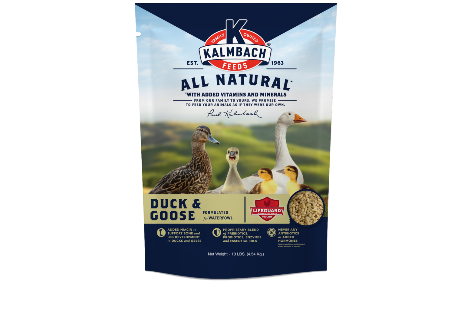 DUCK &amp; GOOSE PELLETS 10LB