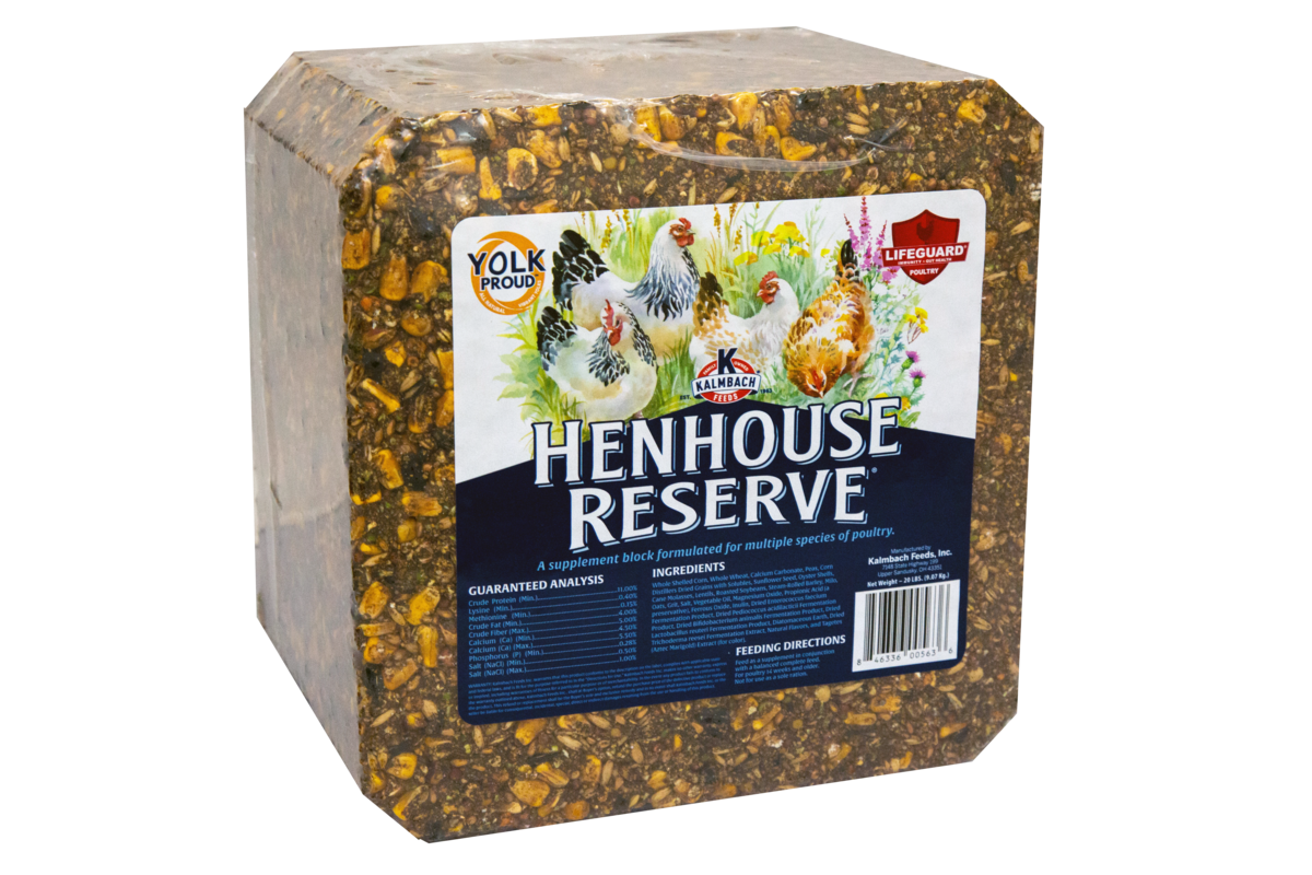 HENHOUSE RESERVE BLOCK 20LB