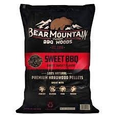 BBQ PELLETS SWEET BBQ CRAFT BLEND BEAR MOUNTAIN