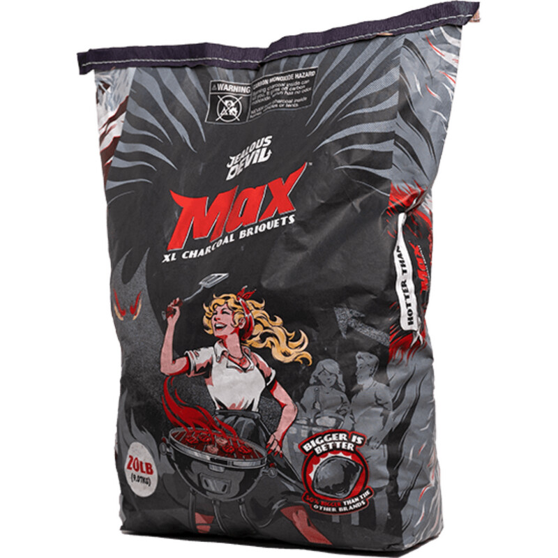 LUMP CHARCOAL JEALOUS DEVIL BRIQUETES 20LB