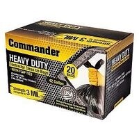 TRASH BAGS HEAVY DUTY CONTRACTOR 42GAL COMMANDER