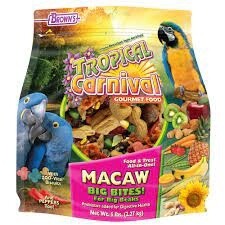 TROPICAL CARNIVAL MACAW BIG BITES 14LB