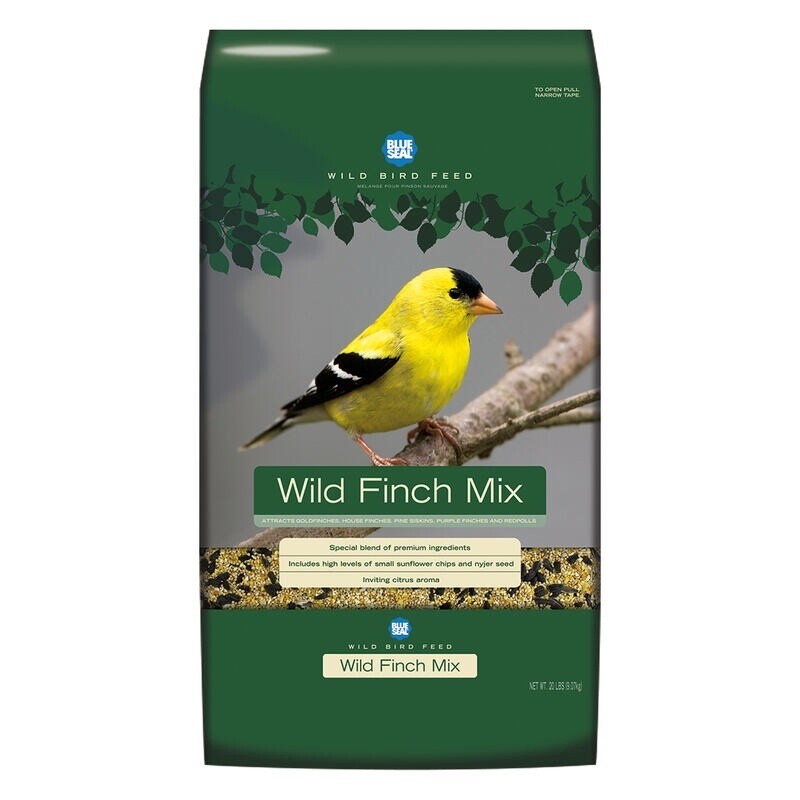 FINCH MIX 20LB BLUE SEAL