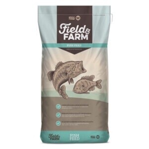 FIELD &amp; FARM POND STOCKER FISH FOOD 32% 25LB