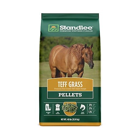 TEFF GRASS PELLETS 40LB
