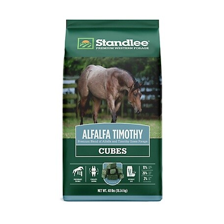 ALFALFA &amp; TIMOTHY CUBE BLEND 40LB