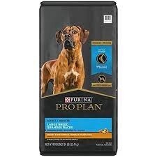 PRO PLAN DOG LARGE BREED ADULT CHICKEN &amp; RICE SHREDDED 34LB