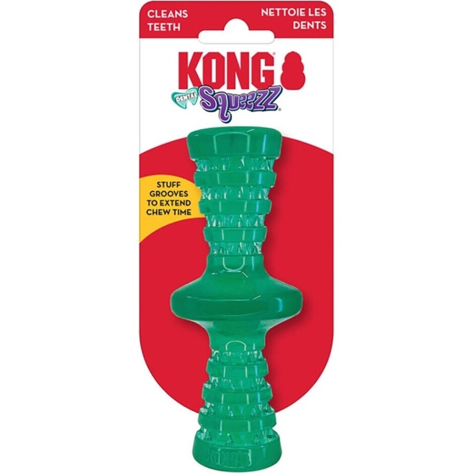 KONG SQUEEZZ DENTAL ROLLER STICK SM