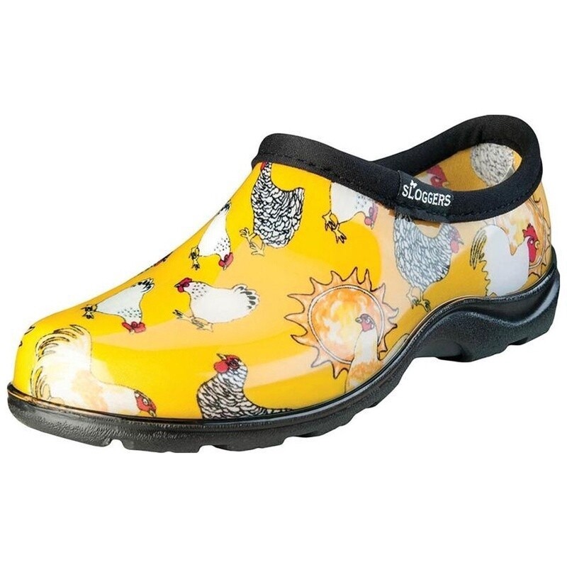 SLOGGERS YELLOW CHICKEN SHOE 10