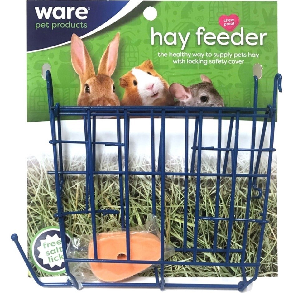 HAY FEEDER WITH SALT LICK