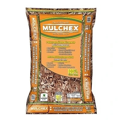 CEDAR MULCH NATURAL 2CUFT
