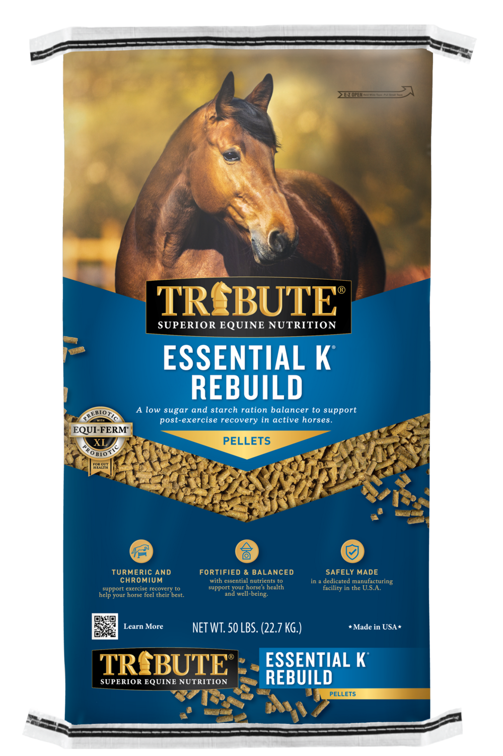 TRIBUTE ESSENTIAL K REBUILD 50LB