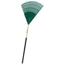 POLY LEAF RAKE 26-TINE WITH GRIP