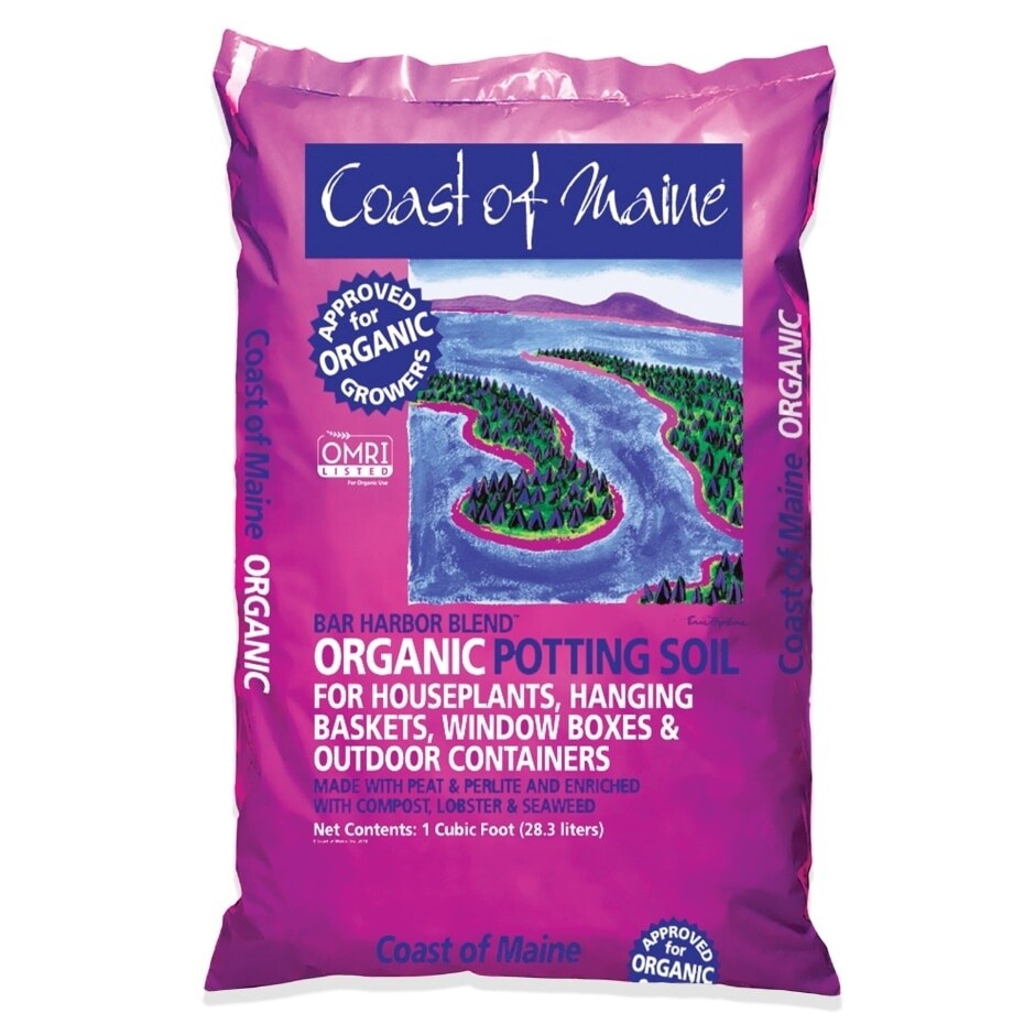 ORGANIC POTTING SOIL 1CUFT BAR HARBOR