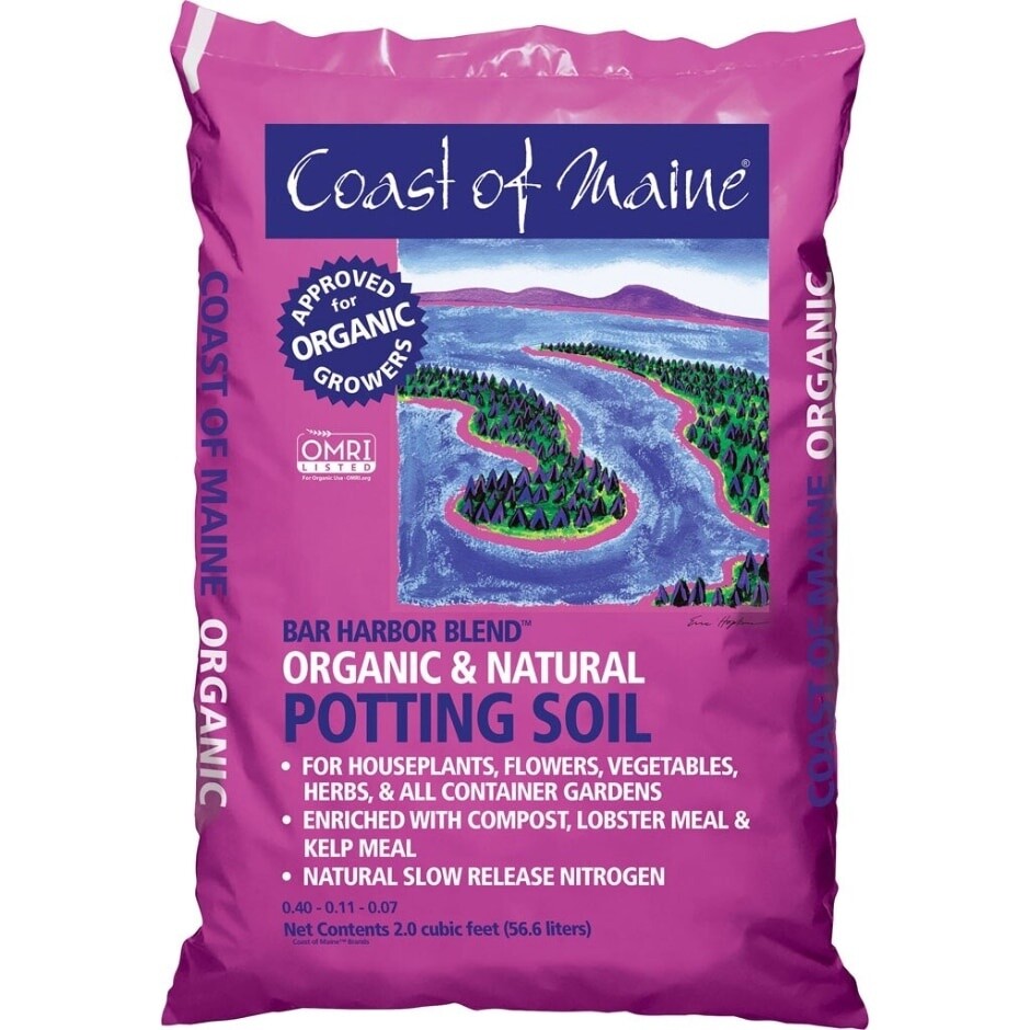 ORGANIC POTTING SOIL 2CUFT BAR HARBOR