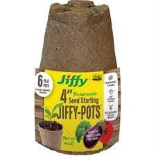 JIFFY POTS 4IN ROUND