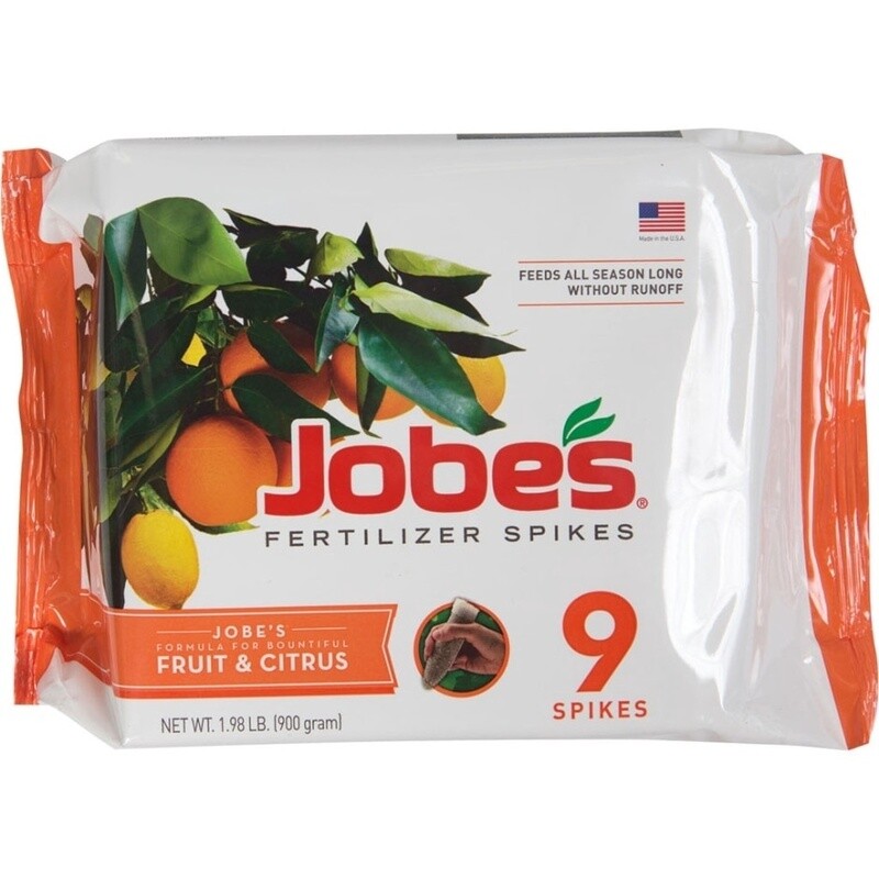 JOBES CITRUS SPIKES 9CT
