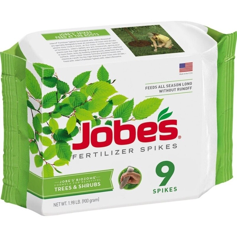 JOBES TREE &amp; SHRUB SPIKES 9PK