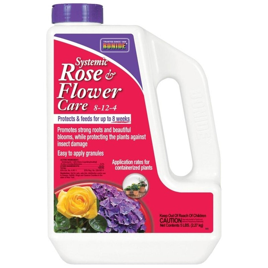 BONIDE SYSTEMIC ROSE &amp; FLOWER 5LB