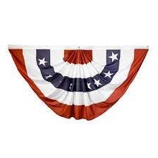 FLAG USA BUNTING 3X6