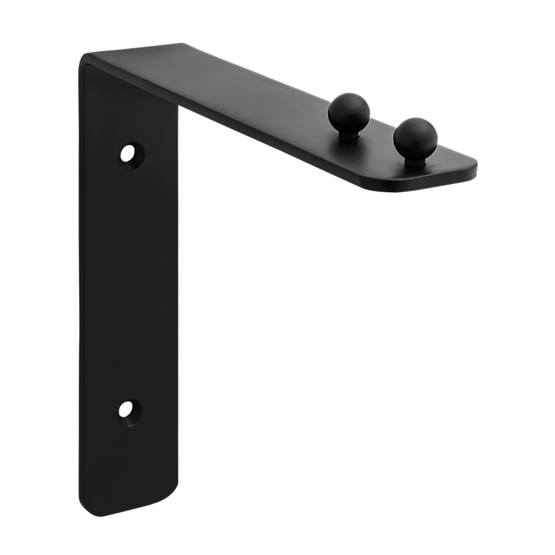 N275-530 BRACKET PLANT WALL BLACK