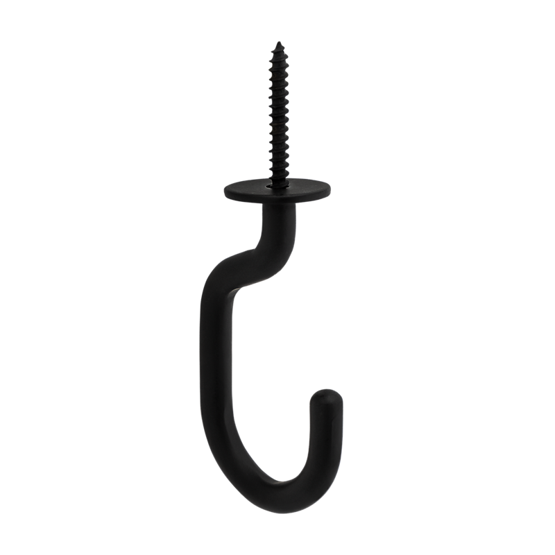 N275-523 HOOK CEILING MODERN BLACK