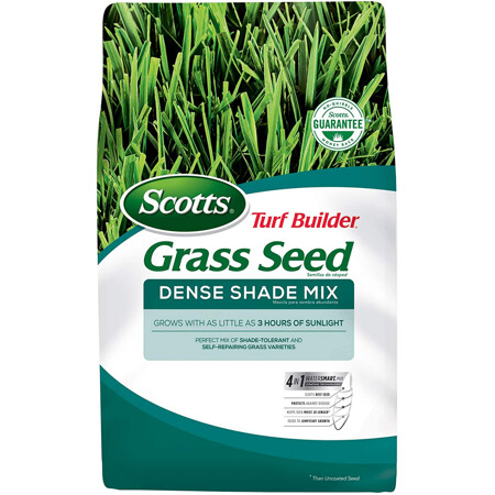 SCOTTS TURF BUILDER DENSE SHADE GRASS SEED 3LB