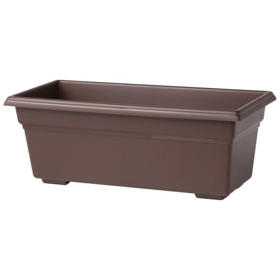 WINDOW BOX 24IN CHOCOLATE